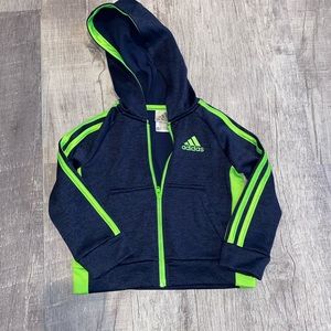 Adidas zipped hoodie